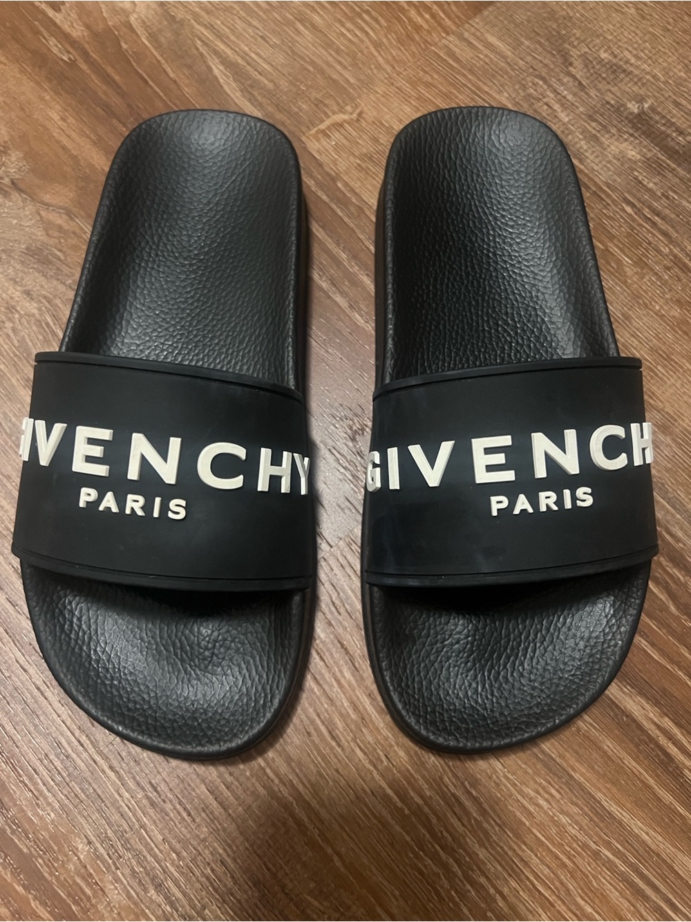 Givenchy Black Women’ s Logo Slide Sandals